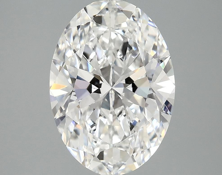3.09 Carat Oval Shaped Ideal Cut VVS2 IGI Certified Lab Grown Diamond