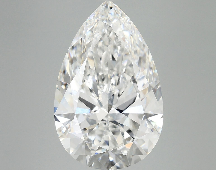 8.12 Carat Pear Shaped Ideal Cut VVS2 IGI Certified Lab Grown Diamond