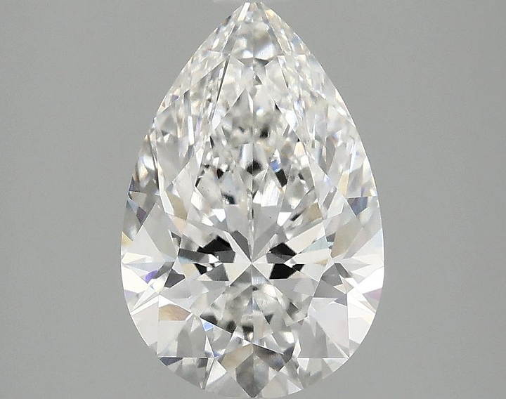 2.34 Carat Pear Shaped Excellent Cut VS2 IGI Certified Lab Grown Diamond