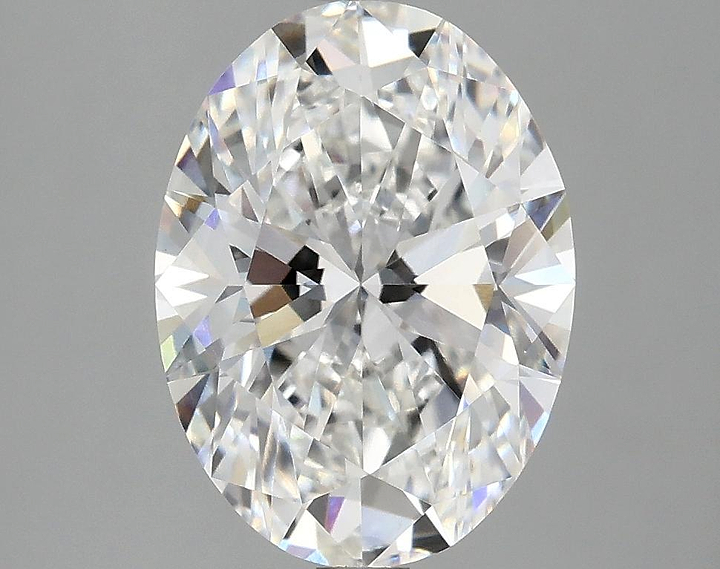 3.08 Carat Oval Shaped Excellent Cut VVS2 IGI Certified Lab Grown Diamond