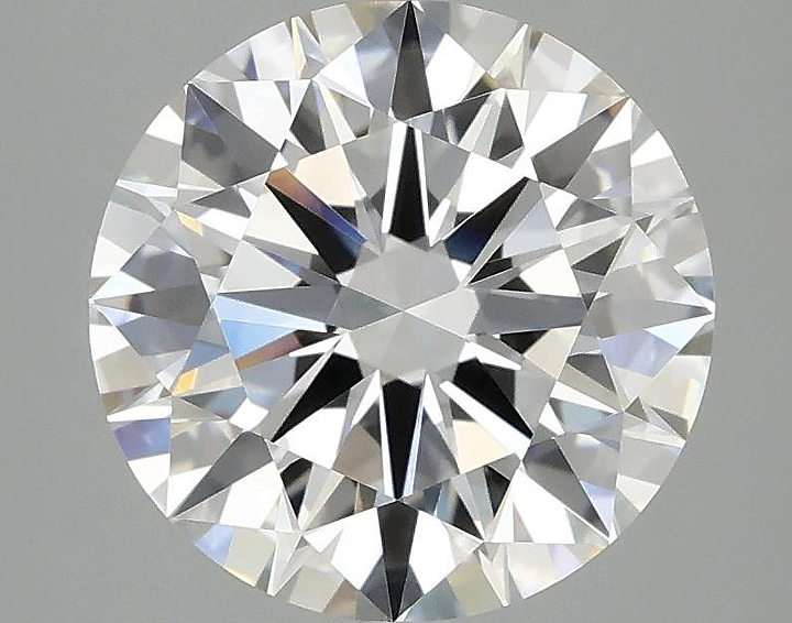 3.09 Carat Round Shaped Ideal Cut VVS2 IGI Certified Lab Grown Diamond