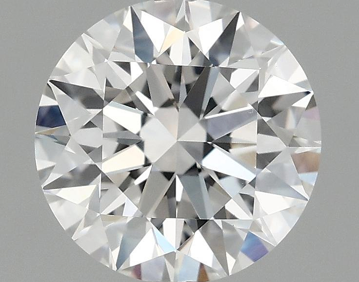 1.51 Carat Round Shaped Ideal Cut VVS2 IGI Certified Lab Grown Diamond