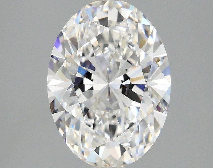3.08 Carat Oval Shaped Excellent Cut VVS2 IGI Certified Lab Grown Diamond
