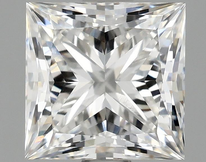 1.59 Carat Princess Shaped Ideal Cut VVS2 IGI Certified Lab Grown Diamond