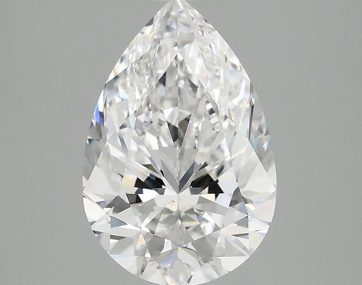 2.94 Carat Pear Shaped Excellent Cut VS1 IGI Certified Lab Grown Diamond