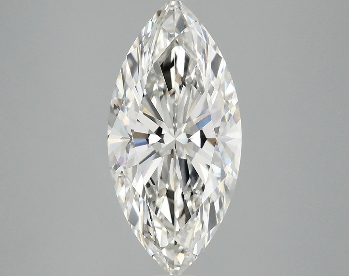 3.29 Carat Marquise Shaped Excellent Cut VVS2 IGI Certified Lab Grown Diamond