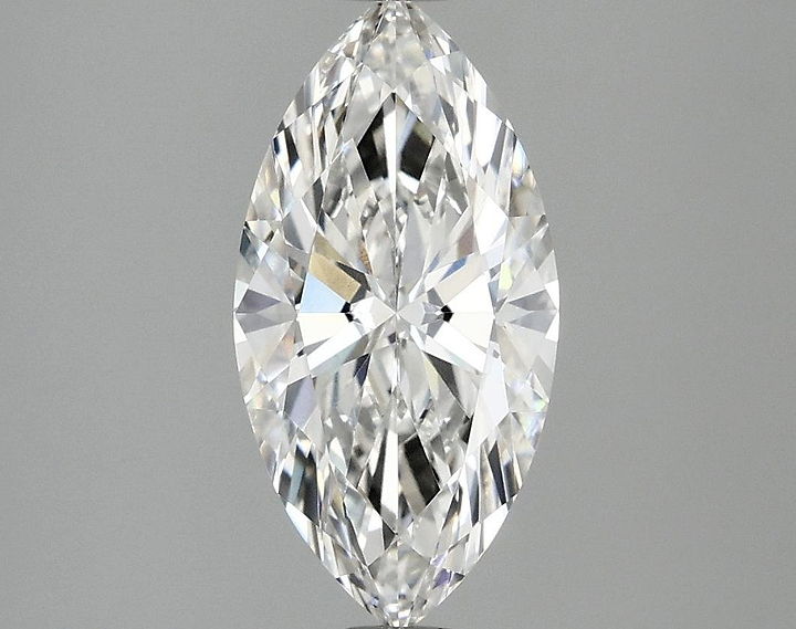 1.82 Carat Marquise Shaped Ideal Cut VVS2 IGI Certified Lab Grown Diamond