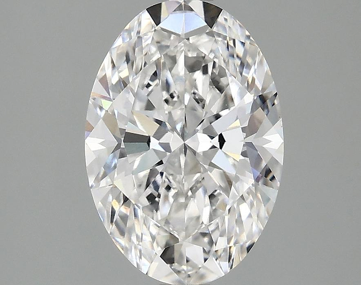 2.09 Carat Oval Shaped Ideal Cut VVS2 IGI Certified Lab Grown Diamond