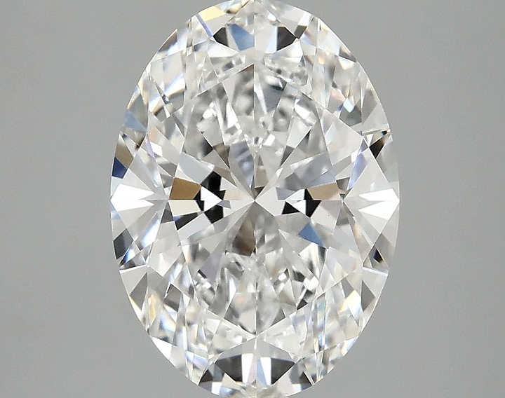 3.1 Carat Oval Shaped Ideal Cut VVS2 IGI Certified Lab Grown Diamond