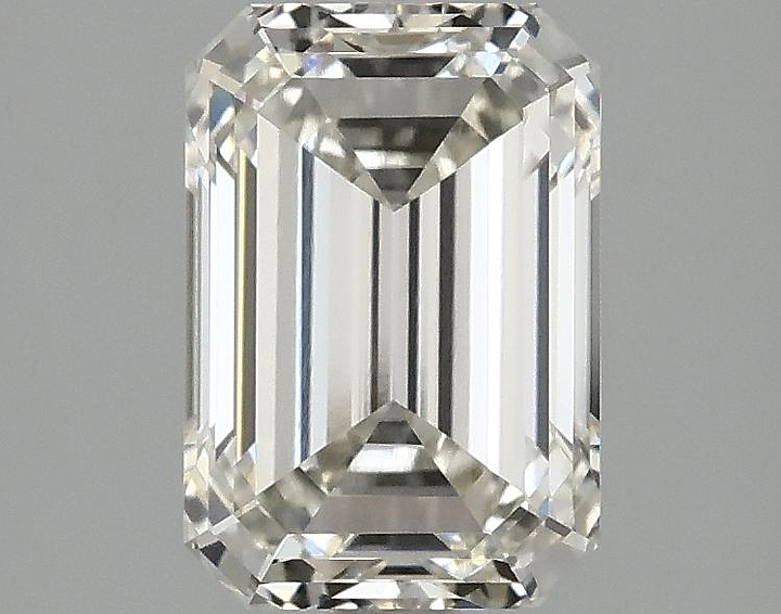 2.09 Carat Emerald Shaped Ideal Cut VVS2 IGI Certified Lab Grown Diamond