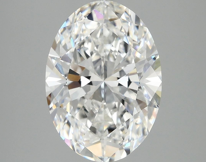 4.04 Carat Oval Shaped Ideal Cut VVS2 IGI Certified Lab Grown Diamond