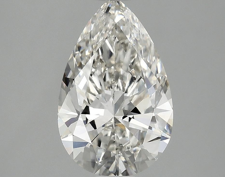 2.06 Carat Pear Shaped Ideal Cut VVS2 IGI Certified Lab Grown Diamond