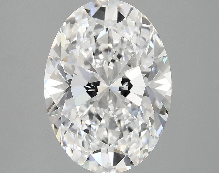 3.07 Carat Oval Shaped Excellent Cut VVS2 IGI Certified Lab Grown Diamond