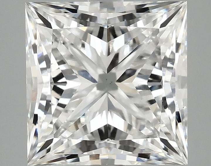 3.91 Carat Princess Shaped Ideal Cut VS1 IGI Certified Lab Grown Diamond