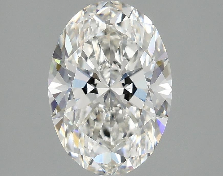2.08 Carat Oval Shaped Ideal Cut VVS2 IGI Certified Lab Grown Diamond