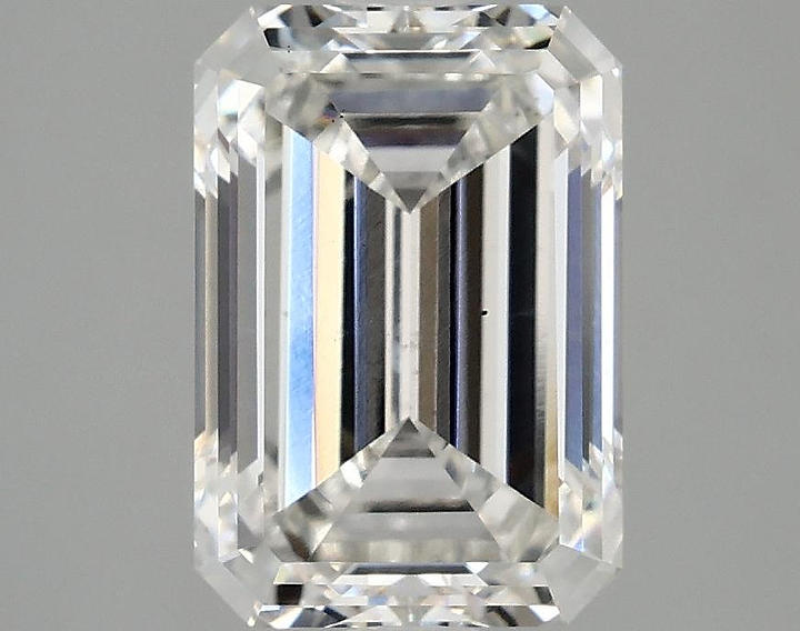 3.0 Carat Emerald Shaped Ideal Cut VS2 IGI Certified Lab Grown Diamond