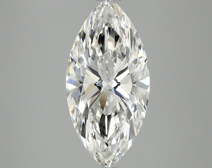 3.08 Carat Marquise Shaped Excellent Cut VS1 IGI Certified Lab Grown Diamond