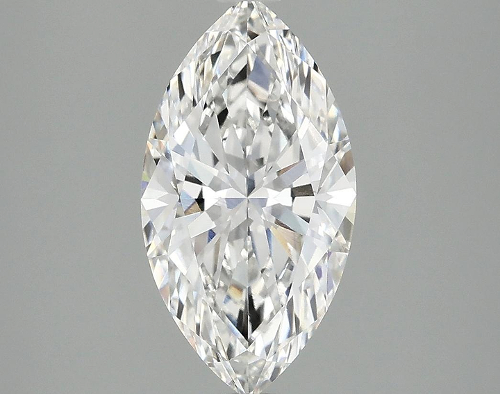 1.98 Carat Marquise Shaped Excellent Cut VVS2 IGI Certified Lab Grown Diamond