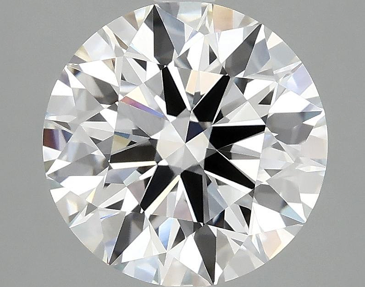 3.05 Carat Round Shaped Ideal Cut VVS2 IGI Certified Lab Grown Diamond