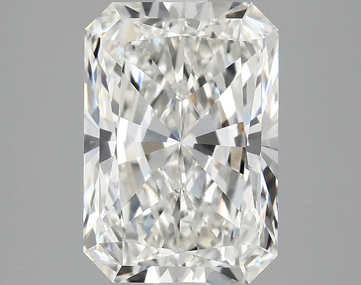 3.08 Carat Radiant Shaped Ideal Cut VVS2 IGI Certified Lab Grown Diamond