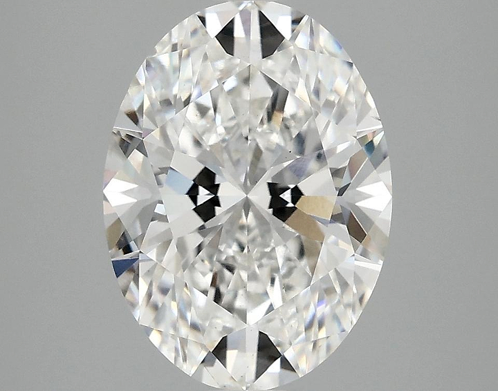 3.07 Carat Oval Shaped Excellent Cut VS2 IGI Certified Lab Grown Diamond
