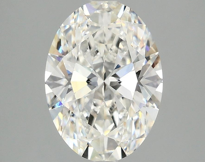 2.35 Carat Oval Shaped Ideal Cut VVS2 IGI Certified Lab Grown Diamond