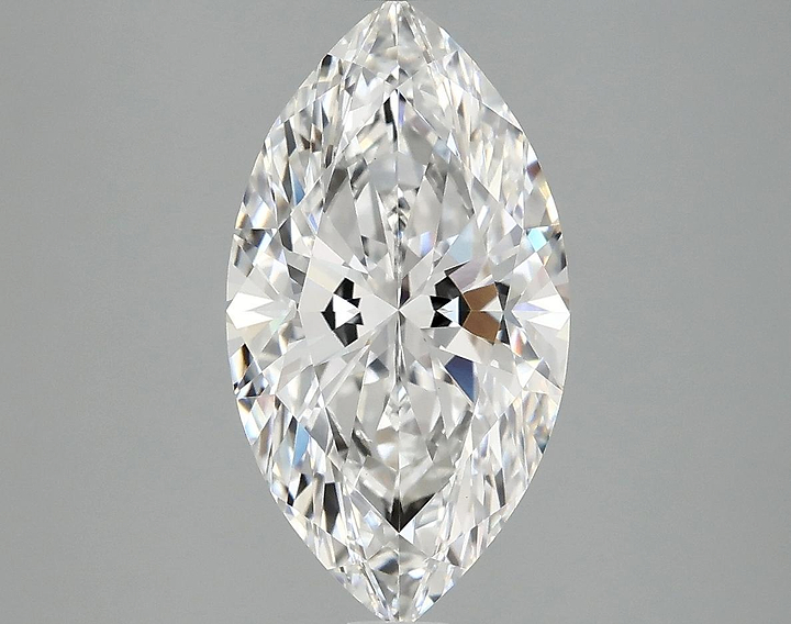 3.1 Carat Marquise Shaped Excellent Cut VVS2 IGI Certified Lab Grown Diamond