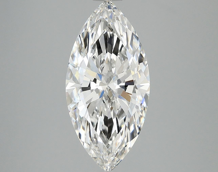 3.04 Carat Marquise Shaped Excellent Cut VS1 IGI Certified Lab Grown Diamond