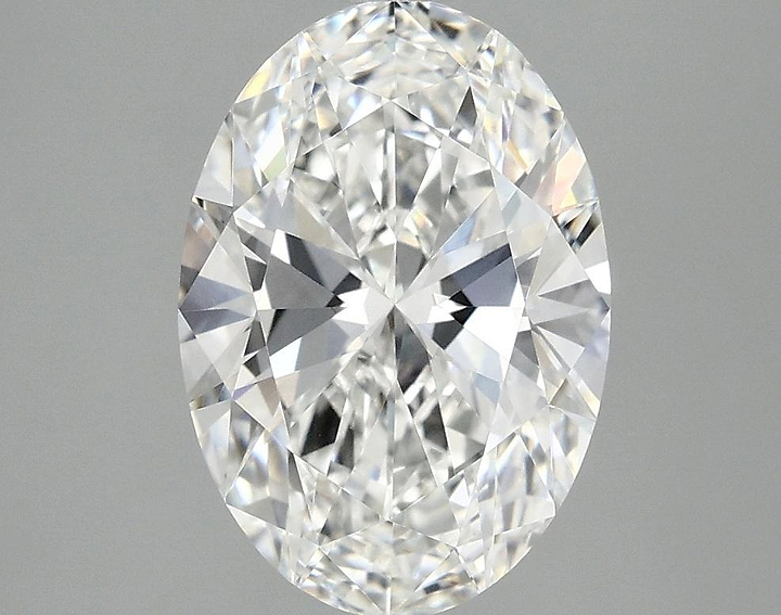 2.51 Carat Oval Shaped Ideal Cut VVS2 IGI Certified Lab Grown Diamond