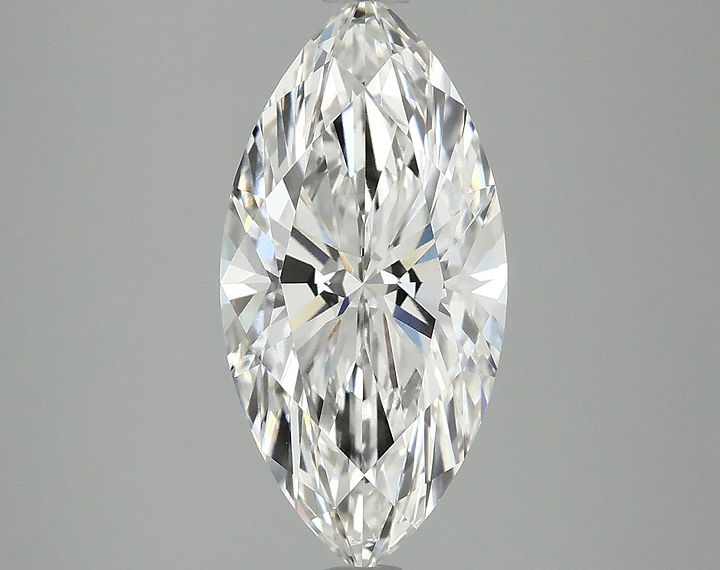 3.09 Carat Marquise Shaped Ideal Cut VVS2 IGI Certified Lab Grown Diamond