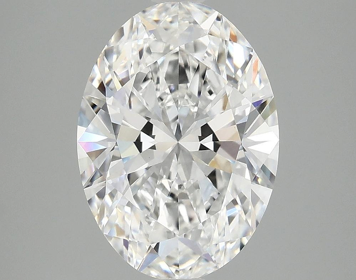 3.09 Carat Oval Shaped Ideal Cut VVS2 IGI Certified Lab Grown Diamond