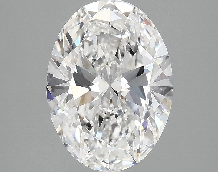 2.5 Carat Oval Shaped Excellent Cut VVS2 IGI Certified Lab Grown Diamond