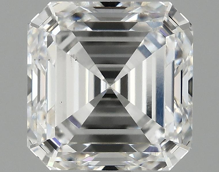 2.02 Carat Asscher Shaped Ideal Cut VS2 IGI Certified Lab Grown Diamond