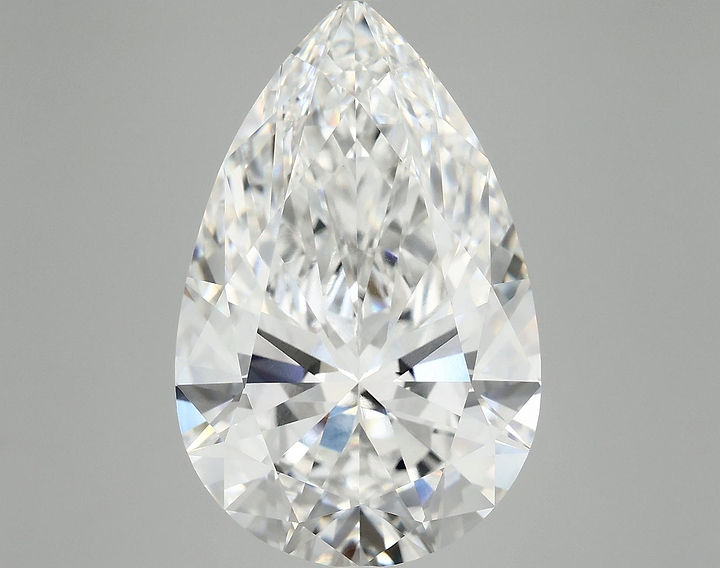 10.15 Carat Pear Shaped Ideal Cut VVS2 IGI Certified Lab Grown Diamond