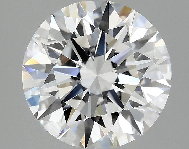 2.54 Carat Round Shaped Ideal Cut VS1 IGI Certified Lab Grown Diamond