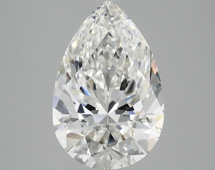 3.06 Carat Pear Shaped Excellent Cut VS1 IGI Certified Lab Grown Diamond