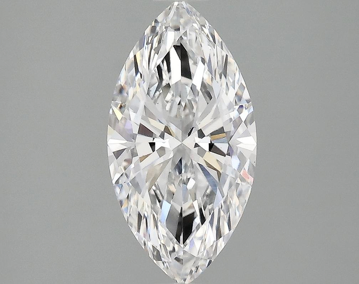 1.57 Carat Marquise Shaped Ideal Cut VVS2 IGI Certified Lab Grown Diamond
