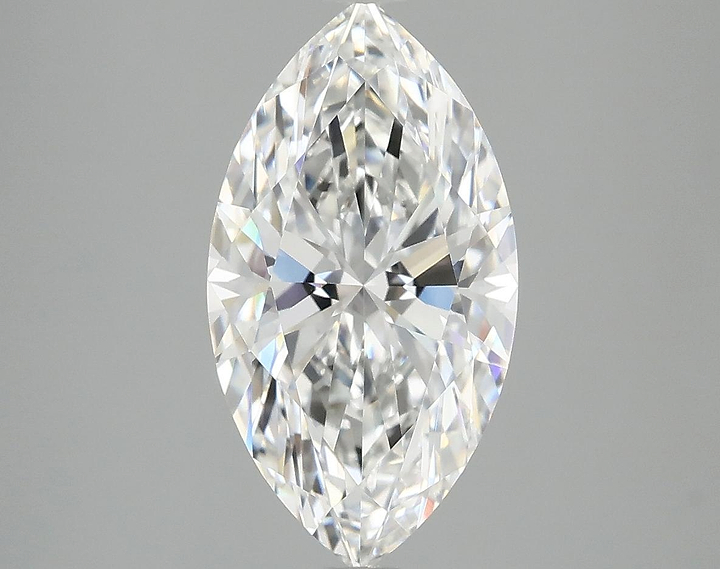 3.02 Carat Marquise Shaped Excellent Cut VVS2 IGI Certified Lab Grown Diamond