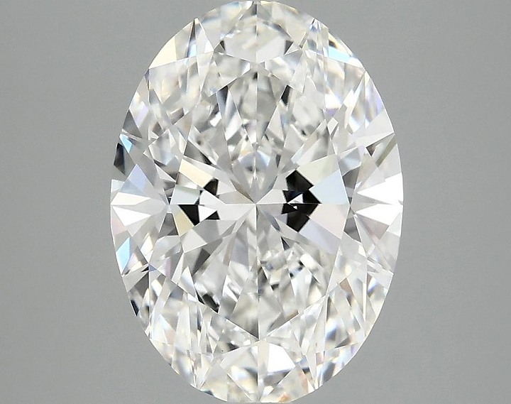 3.09 Carat Oval Shaped Ideal Cut VVS2 IGI Certified Lab Grown Diamond