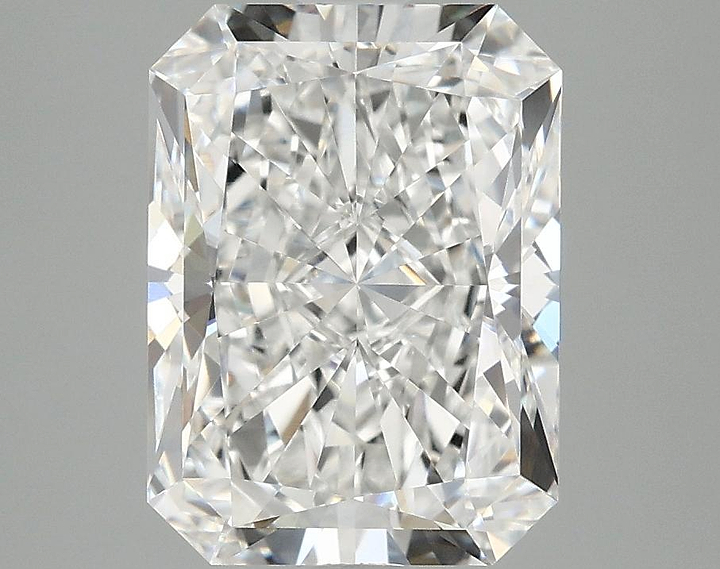 3.48 Carat Radiant Shaped Excellent Cut VVS2 IGI Certified Lab Grown Diamond