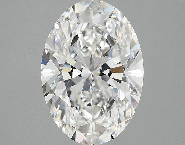 3.1 Carat Oval Shaped Ideal Cut VS2 IGI Certified Lab Grown Diamond