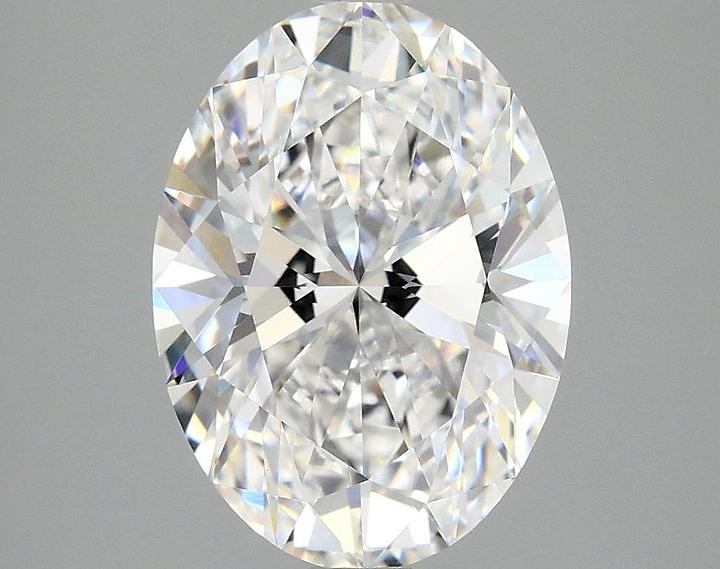 3.08 Carat Oval Shaped Excellent Cut VVS2 IGI Certified Lab Grown Diamond