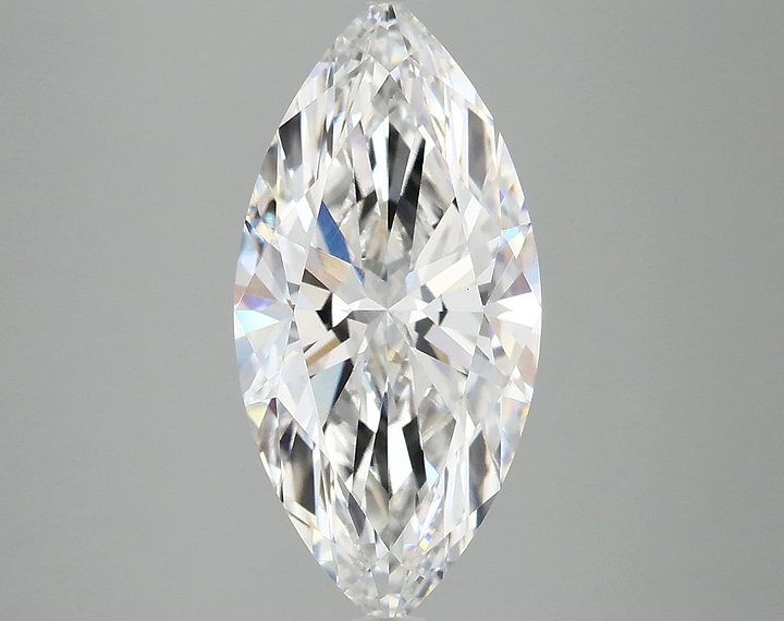 3.08 Carat Marquise Shaped Excellent Cut VS1 IGI Certified Lab Grown Diamond