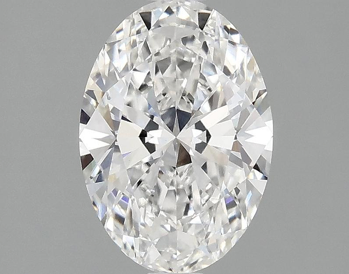 1.58 Carat Oval Shaped Ideal Cut VVS2 IGI Certified Lab Grown Diamond