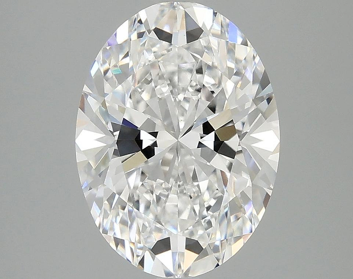 3.07 Carat Oval Shaped Excellent Cut VVS2 IGI Certified Lab Grown Diamond