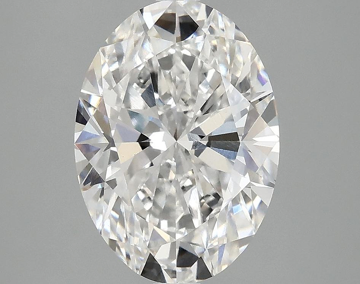 3.01 Carat Oval Shaped Ideal Cut VVS2 IGI Certified Lab Grown Diamond