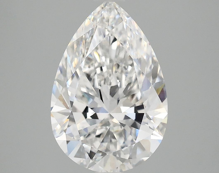 3.07 Carat Pear Shaped Excellent Cut VS1 IGI Certified Lab Grown Diamond