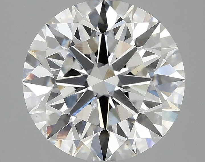3.09 Carat Round Shaped Excellent Cut VS1 IGI Certified Lab Grown Diamond