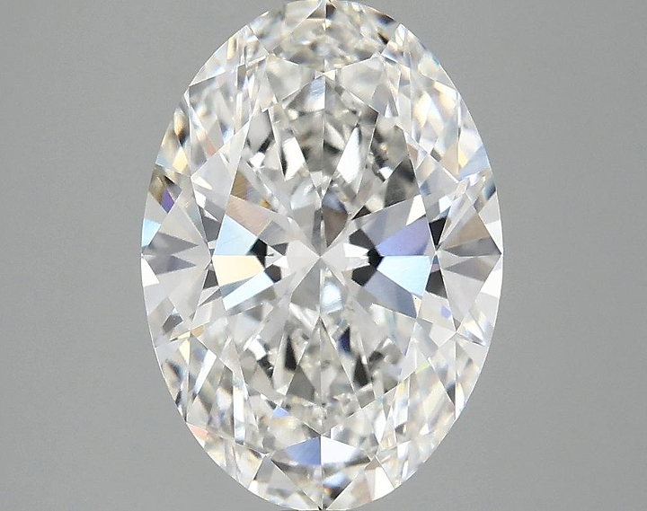 3.03 Carat Oval Shaped Ideal Cut VVS2 IGI Certified Lab Grown Diamond