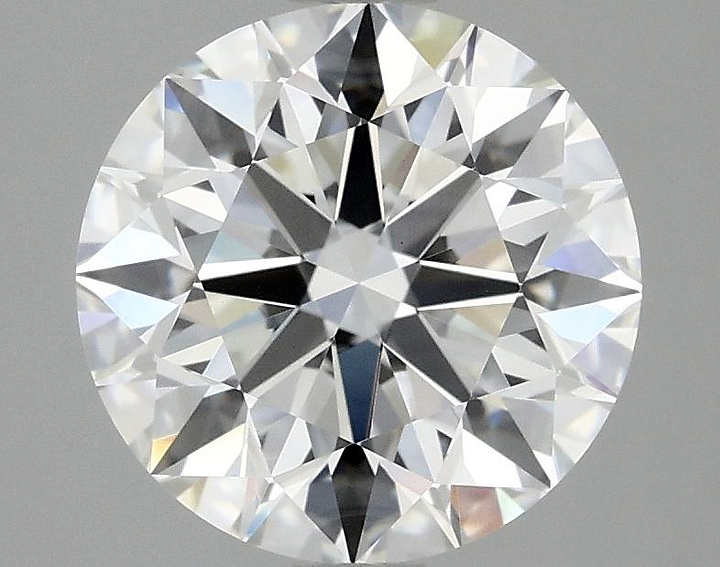 3.03 Carat Round Shaped Excellent Cut VVS2 IGI Certified Lab Grown Diamond